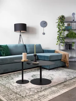 Zuiver Mesa de centro redonda de metal Snow