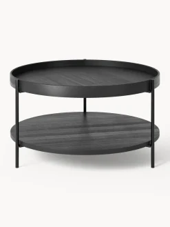 Westwing Collection Mesa de centro redonda de madera Renee^ Mesas De Centro|Mesas De Centro