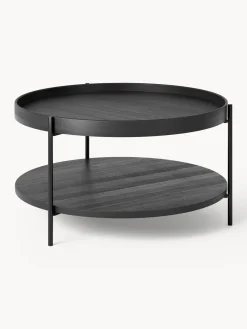 Westwing Collection Mesa de centro redonda de madera Renee^ Mesas De Centro|Mesas De Centro