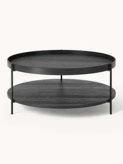 Westwing Collection Mesa de centro redonda de madera Renee^ Mesas De Centro|Mesas De Centro