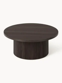 Westwing Collection Mesa de centro redonda de madera Nele^ Mesas De Centro|Mesas De Centro