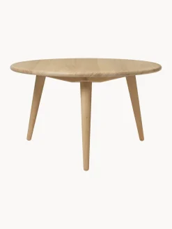 Carl Hansen & Søn Mesa de centro redonda de madera de roble CH008^ Mesas De Centro|Mesas De Centro