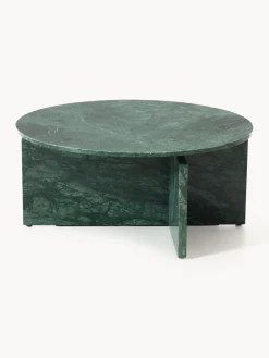 Westwing Collection Mesa de centro redonda de mármol Marisa^ Mesas De Centro|Mesas De Centro