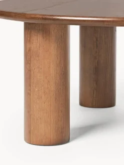 Westwing Collection Mesa de centro redonda de madera de roble Didi^ Mesas De Centro|Mesas De Centro