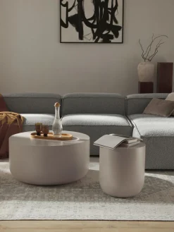 Westwing Collection Mesa de centro redonda para interior/exterior Rona^ Mesas De Centro|Mesas De Centro