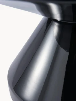 POLSPOTTEN Mesa de centro redonda Zig Zag