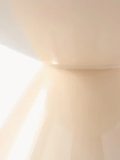 POLSPOTTEN Mesa de centro redonda Zig Zag