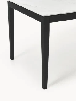 Westwing Collection Mesa de comedor con tablero en look mármol Jackson, tamaños diferentes^ Mesas De Comedor|Mesas De Comedor