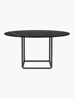 New Works Mesa de comedor con tablero de mármol Florence, Ø 145 cm