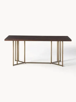 Westwing Collection Mesa de comedor de madera de mango con diseño espiga Luca, tamaños diferentes^ Mesas De Comedor|Mesas De Comedor