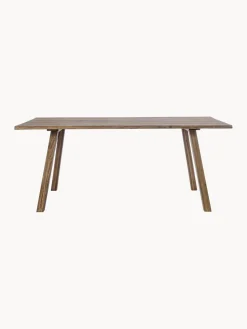 Bizzotto Mesa de comedor de madera para interior y exterior Glasgow