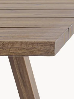 Bizzotto Mesa de comedor de madera para interior y exterior Glasgow