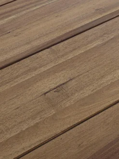 Bizzotto Mesa de comedor de madera para interior y exterior Glasgow