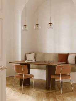 Westwing Collection Mesa de comedor de madera Toni, tamaños diferentes