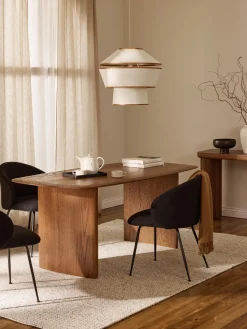 Westwing Collection Mesa de comedor de madera de roble Chandler, tamaños diferentes^ Mesas De Comedor|Mesas De Comedor