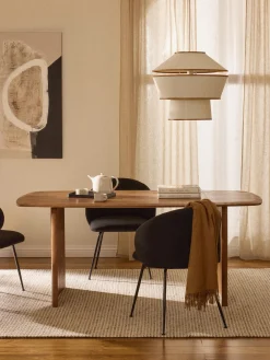 Westwing Collection Mesa de comedor de madera de roble Chandler, tamaños diferentes^ Mesas De Comedor|Mesas De Comedor