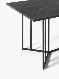 Westwing Collection Mesa de comedor de madera de mango Luca, tamaños diferentes