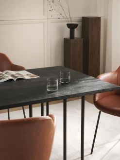 Westwing Collection Mesa de comedor de madera de mango Luca, tamaños diferentes