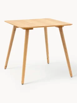Mesa de comedor de madera Hatfield, 77 x 77 cm^ Mesas De Comedor|Mesas De Comedor