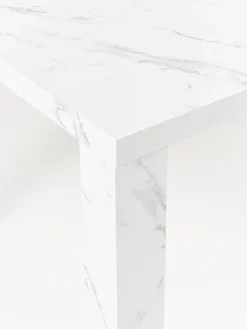 Westwing Collection Mesa de comedor en look mármol Carl