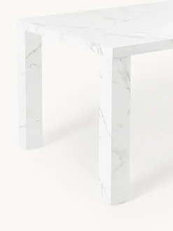 Westwing Collection Mesa de comedor en look mármol Carl