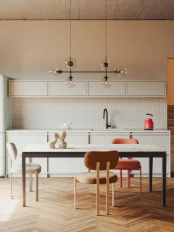 Westwing Collection Mesa de comedor en look mármol Jackson, tamaños diferentes^ Mesas De Comedor|Mesas De Comedor