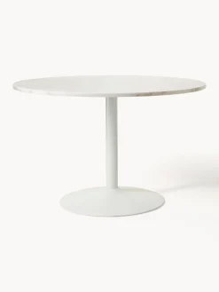 Westwing Collection Mesa de comedor ovalada de mármol Miley, tamaños diferentes^ Mesas De Comedor|Mesas De Comedor