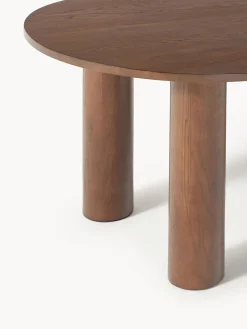 Westwing Collection Mesa de comedor ovalada de roble Dunia, tamaños diferentes
