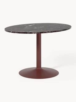 Westwing Collection Mesa de comedor ovalada de mármol Miley, tamaños diferentes^ Mesas De Comedor|Mesas De Comedor