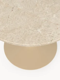 Westwing Collection Mesa de comedor ovalada de mármol Miley, tamaños diferentes