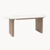 Mesa de comedor ovalada Marmo, 200 x 90 cm^ Mesas De Comedor|Mesas De Comedor