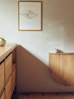 Form & Refine Mesa de comedor plegable de madera Trefoil, 75 cm^ Mesas De Comedor|Mesas De Comedor