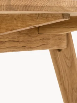 Rowico Home Mesa de comedor redonda de roble Yumi, Ø 115 cm^ Mesas De Comedor|Mesas De Comedor