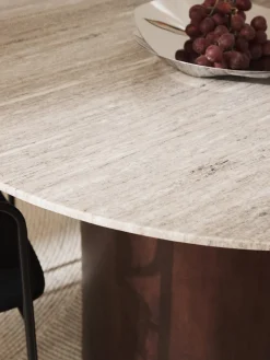 Westwing Collection Mesa de comedor redonda de mármol, Abby, tamaños diferentes^ Mesas De Comedor|Mesas De Comedor