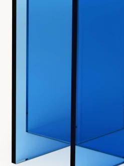 Westwing Collection Mesa de comedor redonda de vidrio Anouk, tamaños diferentes