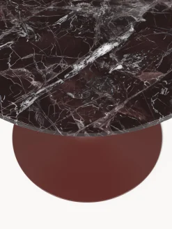 Westwing Collection Mesa de comedor redonda de mármol Miley, tamaños diferentes