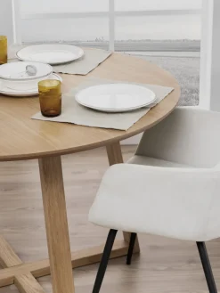 Mesa de comedor redonda Malika, Ø 120 cm^ Mesas De Comedor|Mesas De Comedor