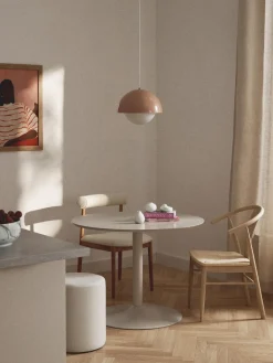 Westwing Collection Mesa de comedor redonda Menorca, tamaños diferentes