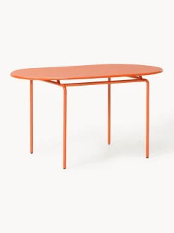 Westwing Collection Mesa de jardín ovalada Kumi, tamaños diferentes