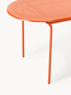 Westwing Collection Mesa de jardín ovalada Kumi, tamaños diferentes