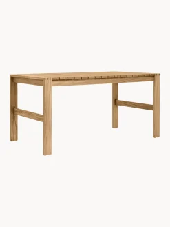 Carl Hansen & Søn Mesa de jardín plegable de madera de teca BK15, 153 x 76 cm^ Mesas De Jardín|Mesas De Jardí­N