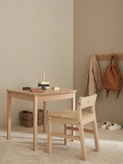 Niños Kid's Concept Mesa infantil de madera de haya Saga