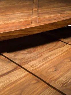 Dutchbone Mesas de centro ovaladas de madera sheesham Sham, 2 uds.^ Mesas De Centro|Mesas De Centro