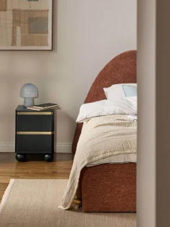 Westwing Collection Mesilla de noche con patas esféricas Bumba