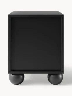 Westwing Collection Mesilla de noche con patas esféricas Bumba