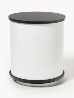 Westwing Collection Mesilla de noche con puerta corredera Svea