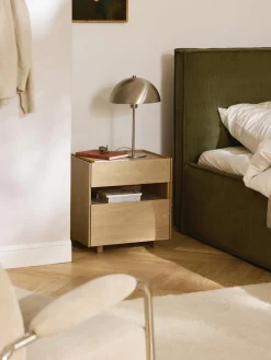 Westwing Collection Mesilla de noche de madera Larsen^ Mesitas De Noche|Mesitas De Noche