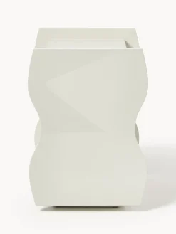 Westwing Collection Mesita de noche brillante Emina^ Mesitas De Noche|Mesitas De Noche