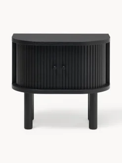 Westwing Collection Mesita de noche con frente acanalado Calary^ Mesitas De Noche|Mesitas De Noche