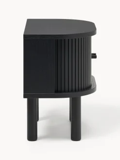 Westwing Collection Mesita de noche con frente acanalado Calary^ Mesitas De Noche|Mesitas De Noche